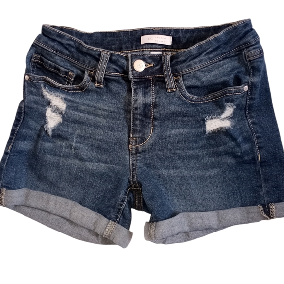LC Lauren Conrad Pants - LC Lauren Conrad Denim Distressed Shorts 2